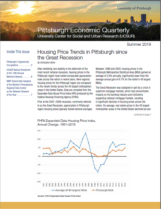 Pittsburgh Economic Quarterly